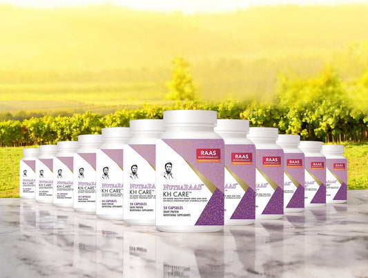 NutraRAAS™ KH Care™ – 12 Bottle Package (600 Capsules)